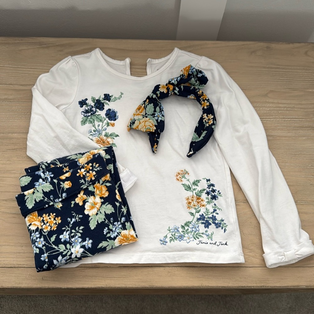 Janie and Jack Matching Set